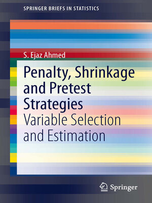 cover image of Penalty, Shrinkage and Pretest Strategies